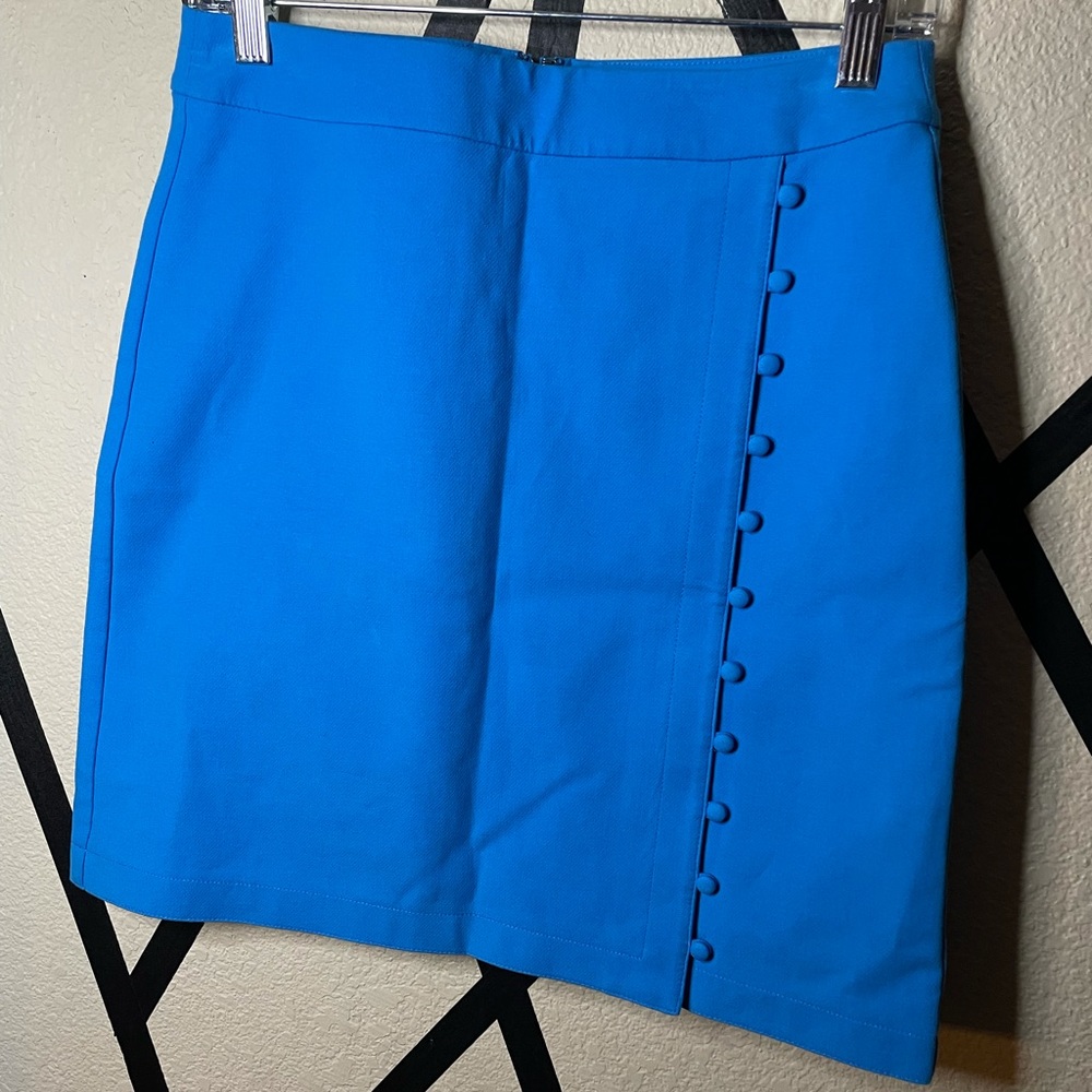 NWT Ann Taylor The Loft Turquoise Skirt
